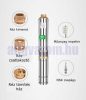 24V Mélykút szivattyú és szolár vezérlés 45 méter emelési magasság 1.7 m³/h egyenáramú 24V 300W Modell: 2DPC1.7-45-24-300