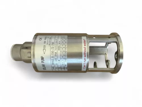 Mélykútszivattyú alkatrész tartalék rozsdamentes impeller 45 méter emelési magasság 3DSS2.0-150-72-750