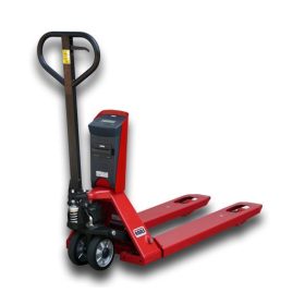   Mérleges raklapmozgató hitelesített kivitel Teherbírás 2000 kg, 1 kg-os osztásérték opciósan nagyobb felbontás