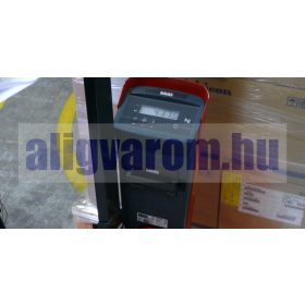   Mérleges raklapmozgató hitelesített kivitel Teherbírás 2000 kg, 1 kg-os osztásérték opciósan nagyobb felbontás