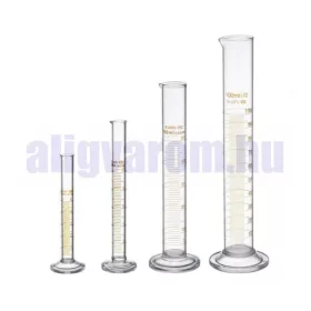 Üveg mérőhenger készlet 4 db henger készlet 5/10/50/ 100 ml két kefével