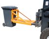 Hulladék tartály emelő targonca adapter - 1 kuka szállítására