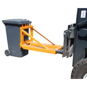   Hulladék tartály emelő targonca adapter - 1 kuka szállítására