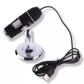   Mikroszkóp USB 500x nagyítás. 8 fehér LED segédfény, digitális mikroszkóp