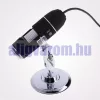 Mikroszkóp USB 500x nagyítás. 8 fehér LED segédfény, digitális mikroszkóp