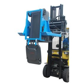   Hulladék tartály ürítő Kukabillentő targonca adapter - 120 literes - húzóköteles kivitel