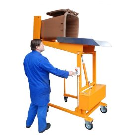   Hulladék tartály ürítő szerkezet kukaborító - 12V  - 120 és 240 literes hulladékgyűjtő edényhez - akkumulátorral, töltővel