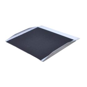   45 cm extra csúszásmentes felületű akadálymentes mobil rámpa, felhajtó tolókocsi kerekesszék részére, nem összecsukható, 270 kg teherbírás 