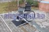 91 cm extra csúszásmentes felületű akadálymentes mobil rámpa 272 kg teherbírás felhajtó tolókocsi kerekesszék részére, nem összecsukható