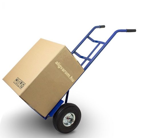 Molnárkocsi, kézikocsi 200 kg teherbírás. A rakodó felület mérete 21 x 35 cm 