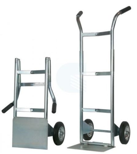 Horganyzott, időjárásálló, korrózióálló molnárkocsi 250 kg teherbírás