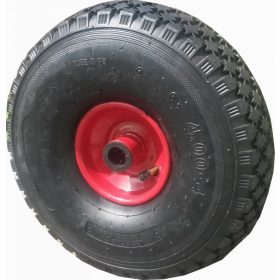   Ø 300 mm molnárkocsi kerék, kézikocsi, kiskocsi pótkerék 4.00-4 átmérő 300 mm fúvott műanyag felni, siklócsapágy