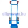 Lépcsőjáró molnárkocsi 3 kerekű kézikocsi 200 kg teherbírás. A rakodó felület mérete 30 x 29 cm 