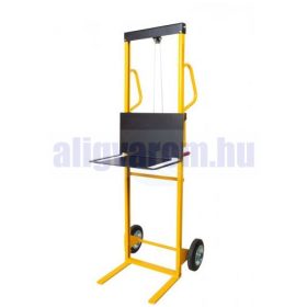   Csörlős molnárkocsi max. kapacitás 100 kg 570 x 570 x 1500 mm