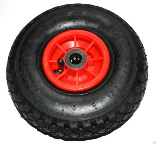 Ø 260 mm kerék pótkerék molnárkocsi, kézikocsi, kiskocsi 3.00-4 átmérő 260 mm fúvott műanyag felni