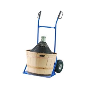   Molnárkocsi 250 teherbírás nagy rakodófelület palack, hordó, nagyméretű termék szállításra tömör defektmentes gumi