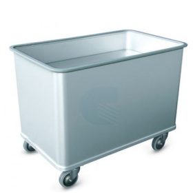   Szállodai- és mosodai kocsi, textíliák mozgatása 550 literes, könnyűfém ötvözet 1430 x 730 x 800 mm