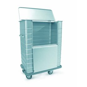   Szállodai- és mosodai kocsi 720 literes,  könnyűfém lemezből 1090 x 690 x 1515 mm