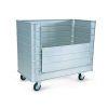Szállodai- és mosodai kocsi 600 literes, könnyűfém lemezből 1030 x 630 x 1090 mm