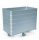 Szállodai- és mosodai kocsi 480 literes,  könnyűfém lemezből 1180 x 685 x 850 mm