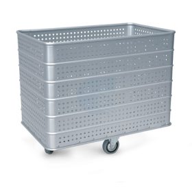   Szállodai- és mosodai kocsi 400 literes,  könnyűfém lemezből 1030 x 630 x 850 mm