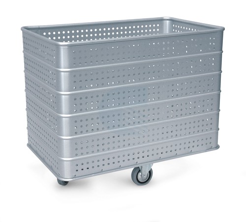 Szállodai- és mosodai kocsi 400 literes,  könnyűfém lemezből 1030 x 630 x 850 mm