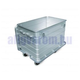 Szállodai- és mosodai kocsi 350 literes, 270°-os csuklós fedéllel könnyűfém lemezből 1090 x 720 x 91