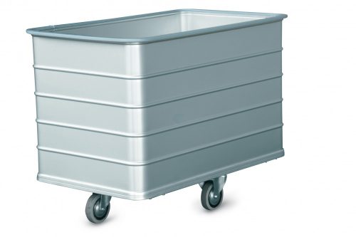 Szállodai- és mosodai kocsi 200 literes,  könnyűfém lemezből 860 x 510 x 650 mm