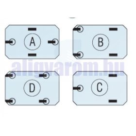   Szállodai- és mosodai kocsi 210 literes, polipropilén mosodai kocsi 830 x 480 x 795 mm