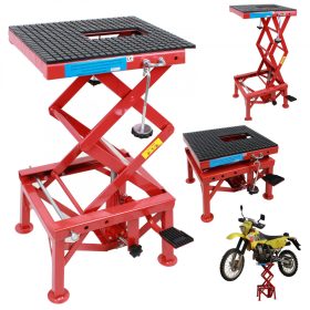   Motorkerékpár emelő 135 kg emelő platform 340-870 mm szerelő állvány