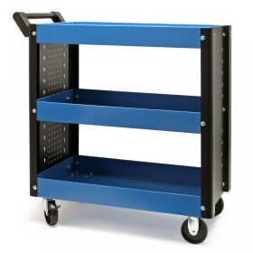   Műhelykocsi 3 szintes szerszámkocsi fogantyúval a jobb kormányzás érdekében