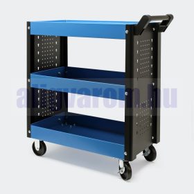   Műhelykocsi 3 szintes szerszámkocsi fogantyúval a jobb kormányzás érdekében