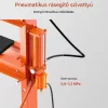 20 tonnás hidraulikus–pneumatikus műhelyprés H-keretes kivitel állítható munkaasztallal