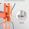 Hidraulikus műhelyprés 50 tonnás ipari prés pneumatikus rásegítéssel H-keretes kivitel