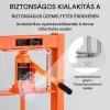 6 tonnás hidraulikus műhelyprés H-keretes asztali prés állítható munkaasztallal