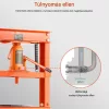 20 tonnás hidraulikus műhelyprés H-keretes kivitel állítható munkaasztallal
