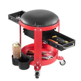   Gurulós műhelyszék fiókokkal és tárolóval 136 kg teherbírás, fix magasság