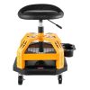 Gurulós műhelyszék állítható magasságú 136 kg teherbírás 360°-ban forgatható és párnázott műhelyszék