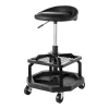 Gurulós műhelyszék pneumatikus magasságállítással 136 kg teherbírás párnázott munkaszék