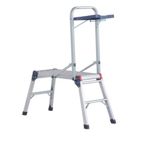   Összecsukható munkaállvány szerszámtálcával 75x30x50 cm szerelőállvány fellépő létra