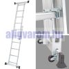 Kihúzható létra és munkaállvány egyben 2x5 fok