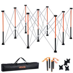   hordozható összecsukható szerelőállvány (1264 x 1264 x 733 mm), összecsukható munkapad állvány 1589 kg teherbírással és tárolótáskával (asztallap nélkül) garázsba, műhelybe