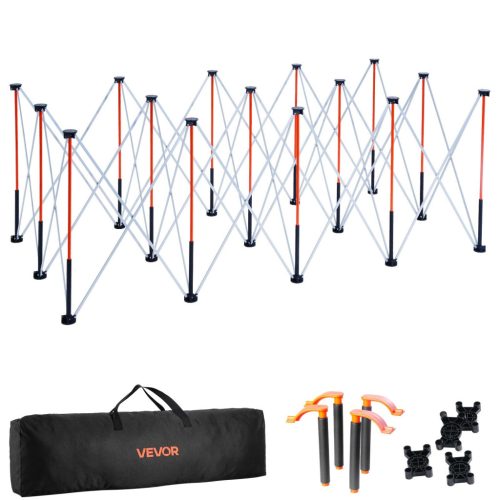 hordozható összecsukható szerelőállvány (2467 x 1266 x 865 mm), összecsukható munkapad állvány 2724 kg teherbírással és tárolótáskával (asztallap nélkül) garázsba, műhelybe