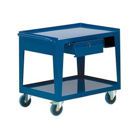   Fiókos gurulós műhelyasztal ipari kivitel kulccsal zárható fiókkal 500 kg teherbírású munkaasztal 100x70x90 cm CORTI TOP