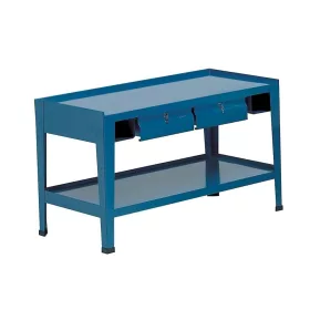   Fiókos műhelyasztal ipari kivitel 2 fiókkal 600 kg teherbírású munkaasztal 150x70x90 cm CORTI TOP