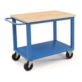   Gurulós műhelyasztal ipari kivitel 50 mm rétegelt lemez munkalap 300 kg teherbírású munkaasztal 100x70x87 cm CORTI STONE 