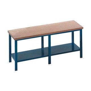 Műhelyasztal ipari kivitel 40 mm rétegelt lemez munkalappal 1000 kg teherbírású munkaasztal 200x75x88 cm CORTI STONE 