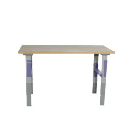 Műhelyasztal ipari kivitel 1600 mm 500 kg teherbírás állítható magasság 740-1100 mm 5 cm olajjal kez