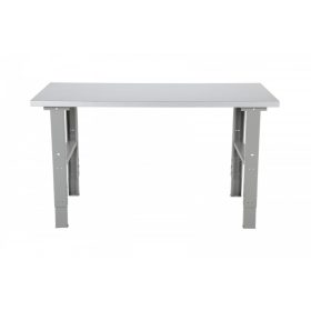   Műhelyasztal ipari kivitel 2000 mm 500 kg állítható magasság acél asztallap