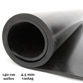   NBR 4,5x1400 mm Olajálló sima gumilemez 1400x1000x4,5 mm fekete méterenkénti ár! 